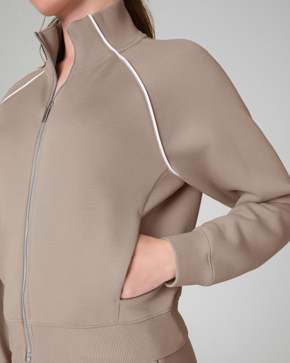 Airpique Track Jacket - Ashwood