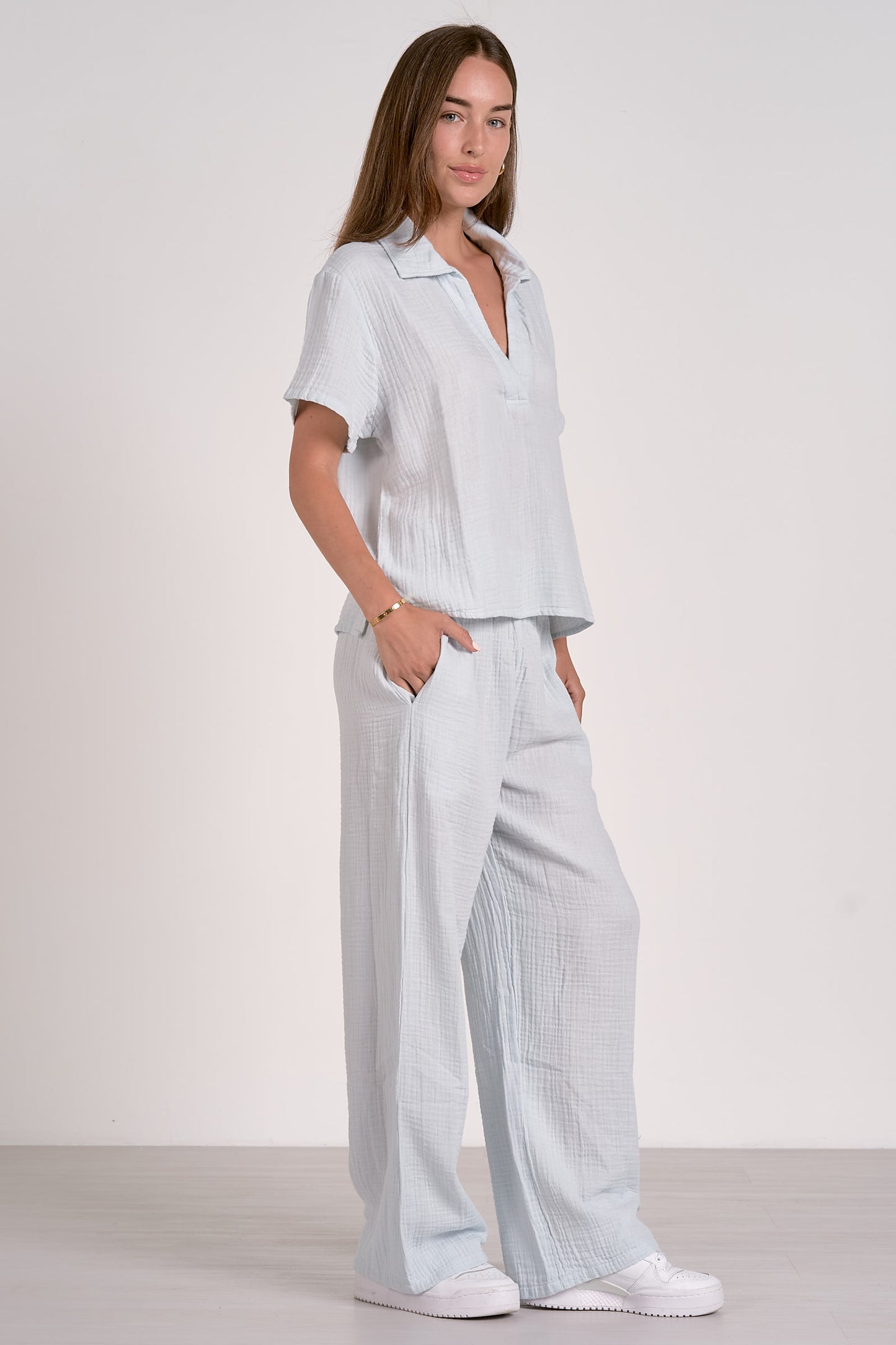 Summer Breeze Top - Light Blue