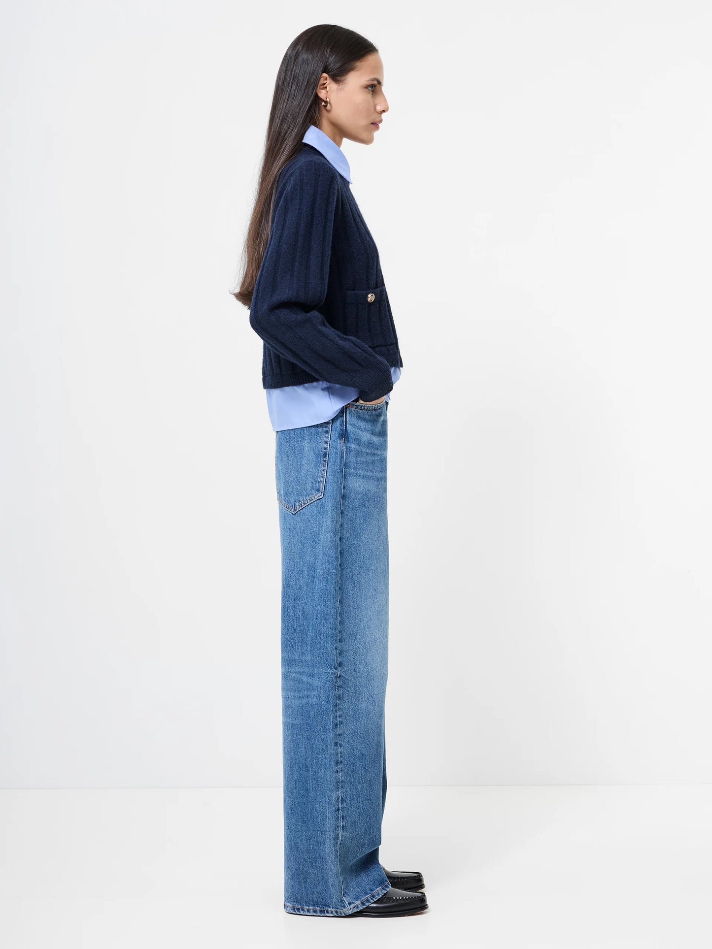 Ellie Knit Collared Pullover