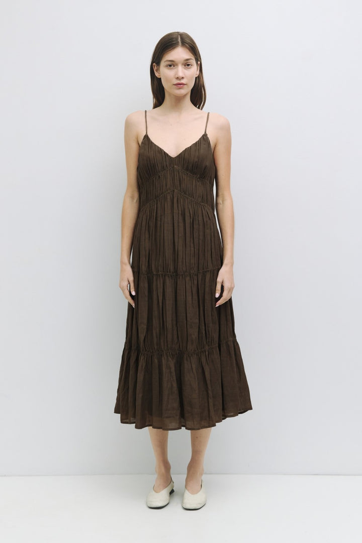 The Kendra Dress - Brown