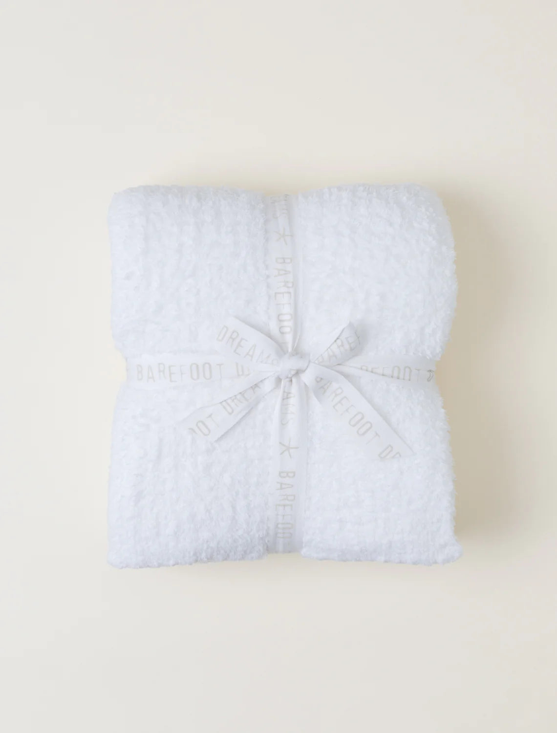 Cozychic Ribbed Throw - White