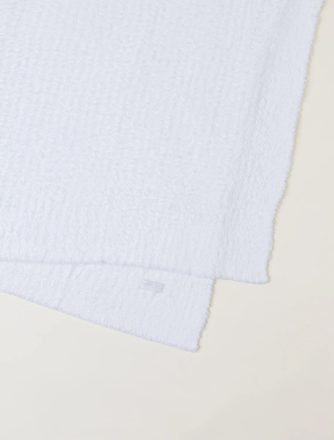 Cozychic Ribbed Throw - White
