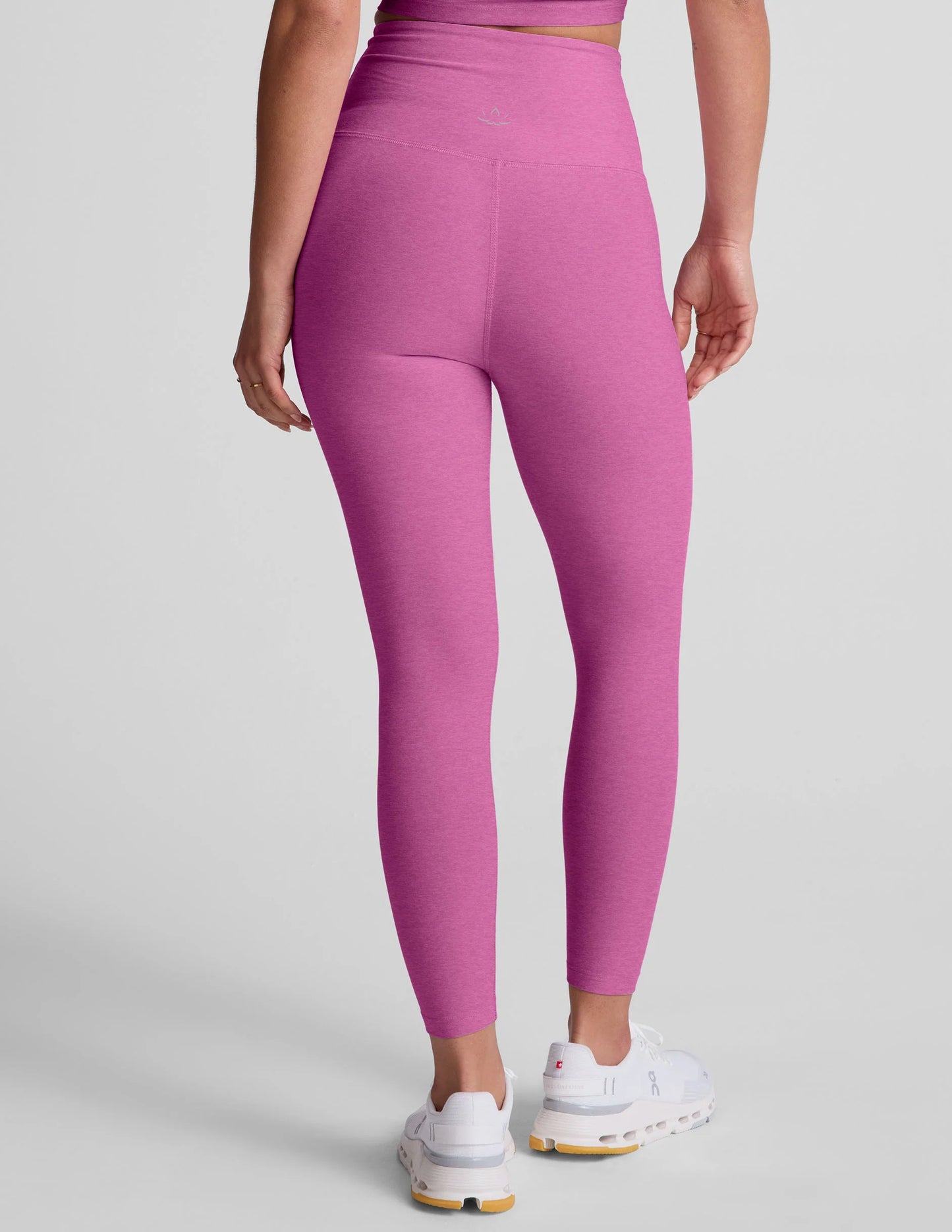 Spacedye Walk And Talk Capri Leggings - Sunset Violet Heather