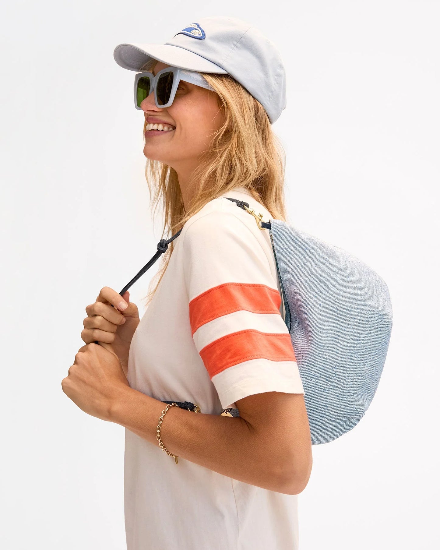 Lune - Light Blue/Denim Suede