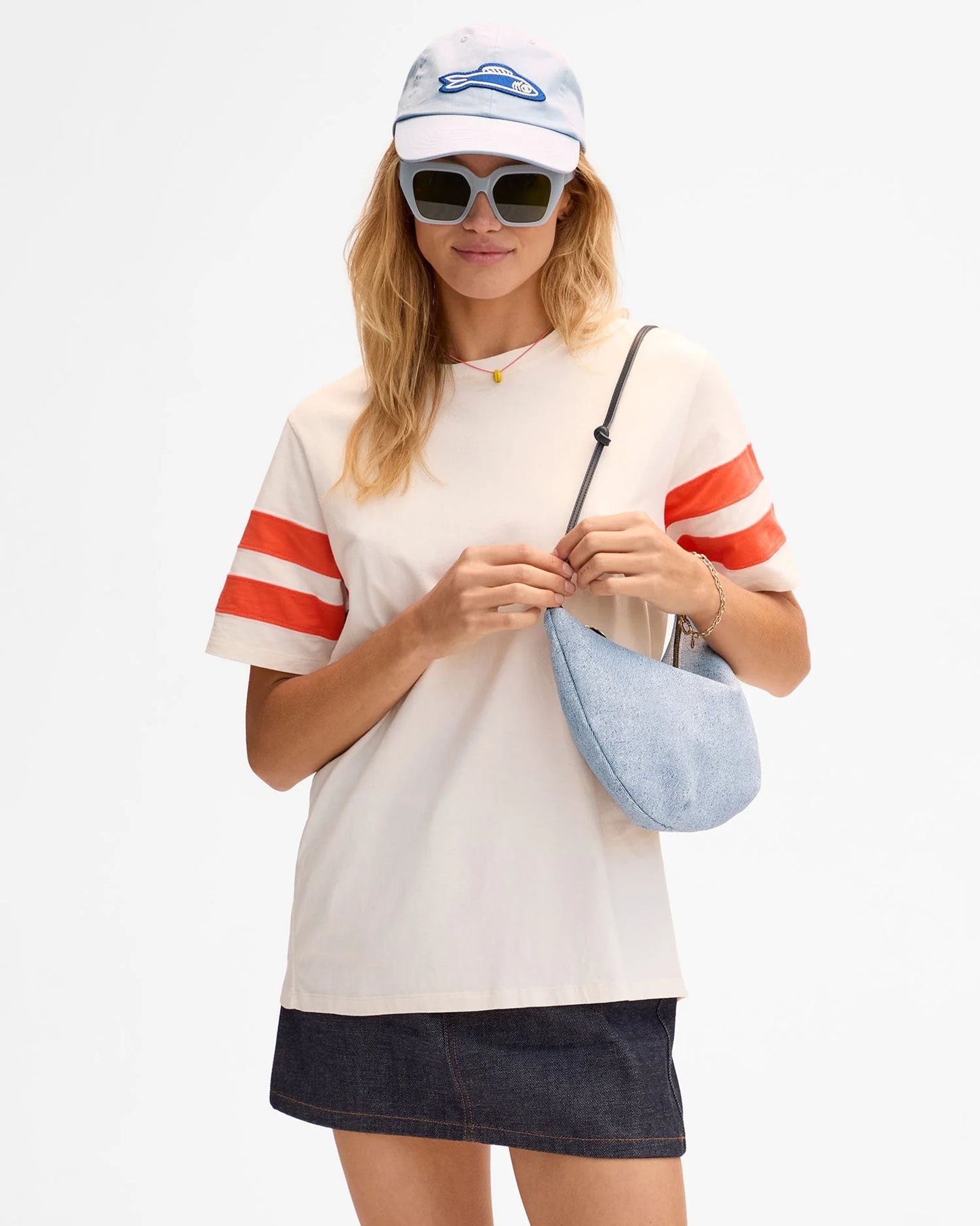Lune - Light Blue/Denim Suede