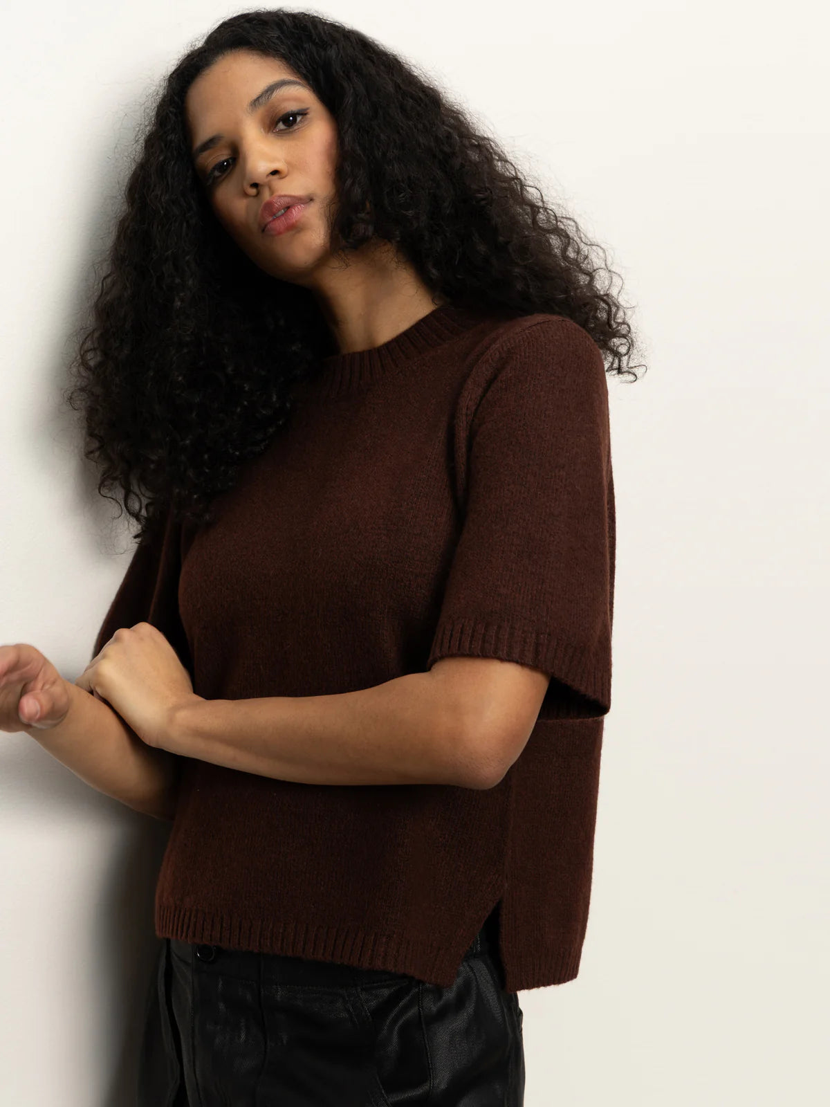 Perfect Sweater Tee - Chicory