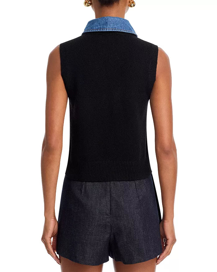 Ellie Knit Collared Vest