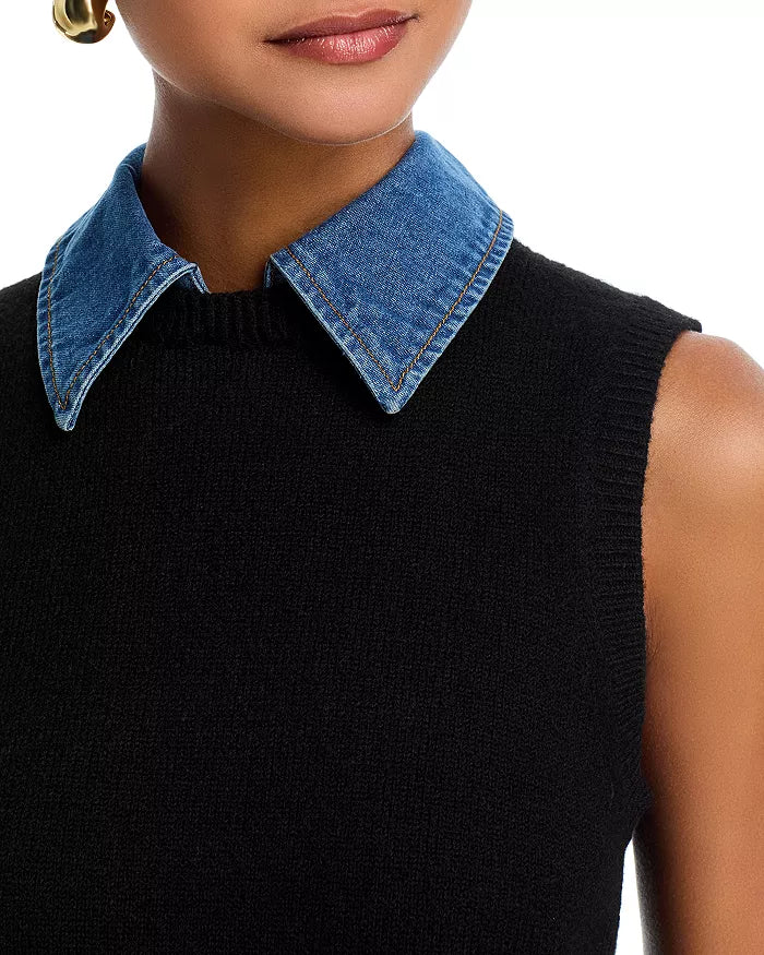 Ellie Knit Collared Vest
