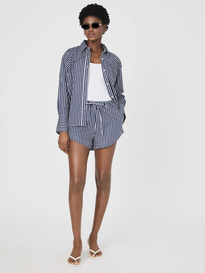 Alexis Cotton Angled Yoke Shirt