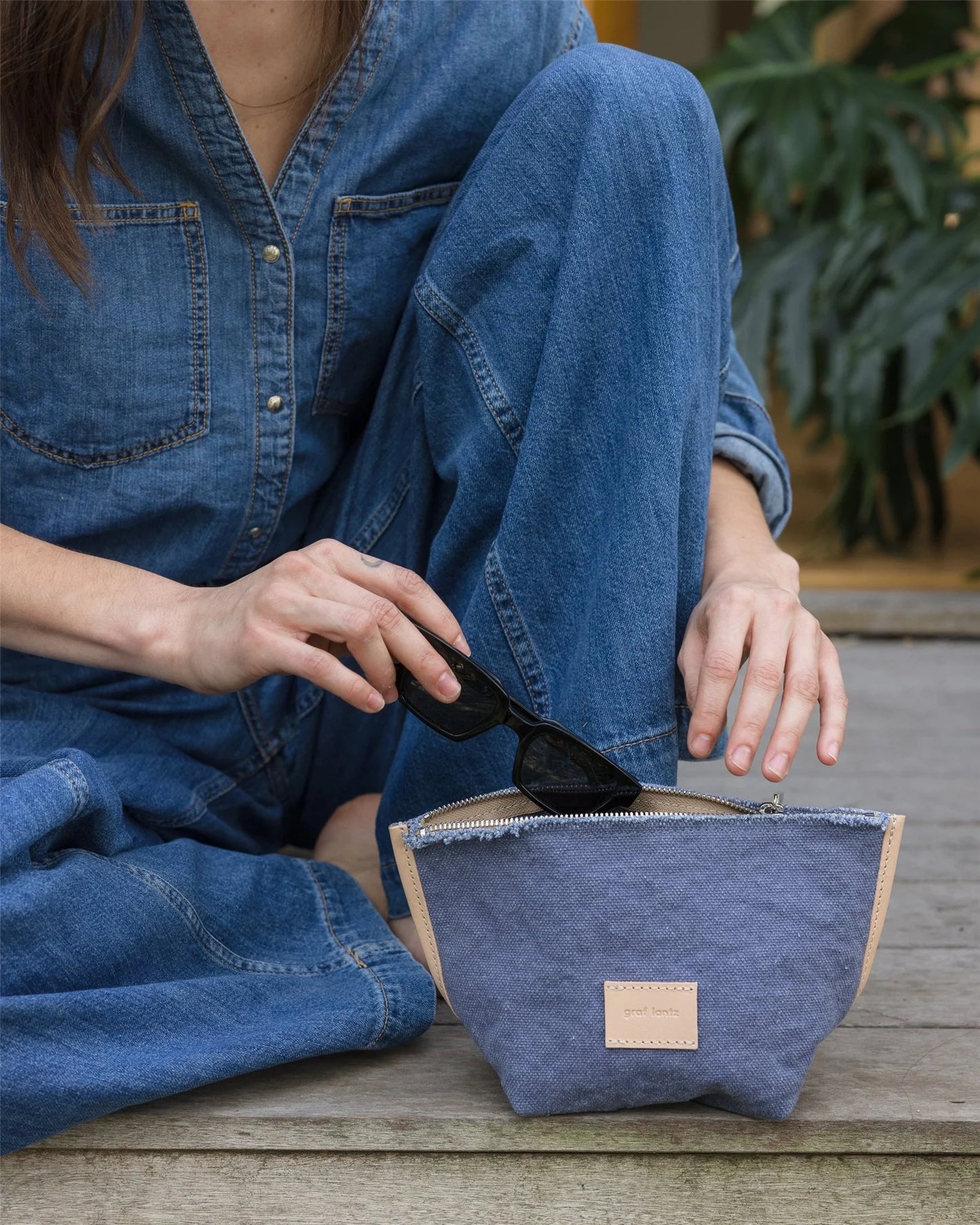 Hana Canvas Pouch - Horizon Vanchetta