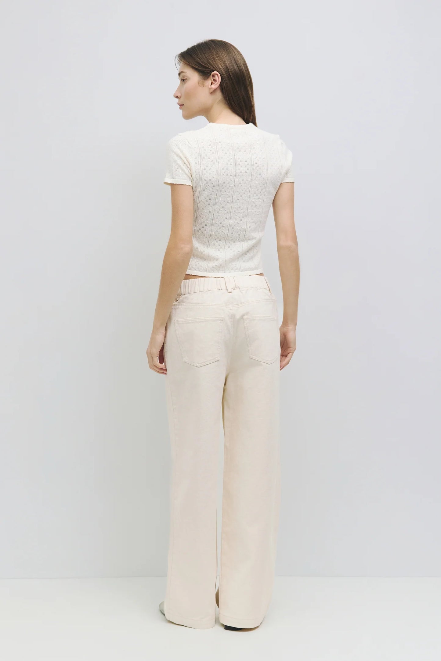 The Iris Pants - Bone