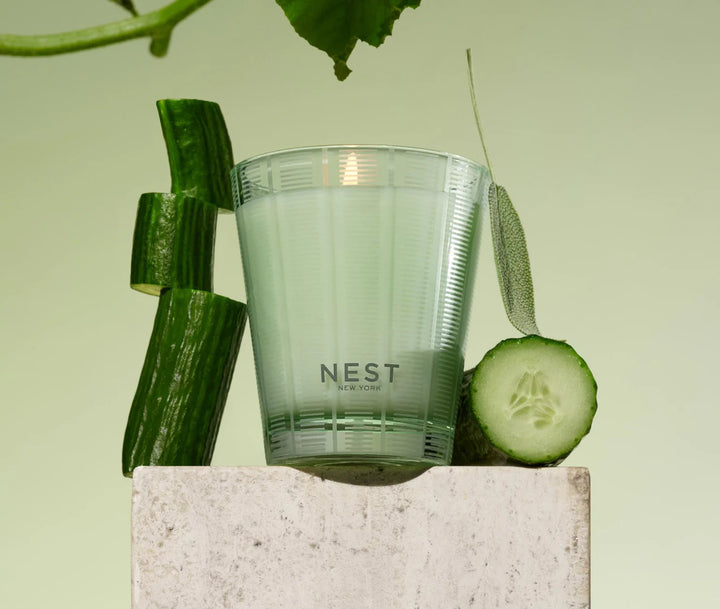 Classic Candle - Cucumber and White Sage