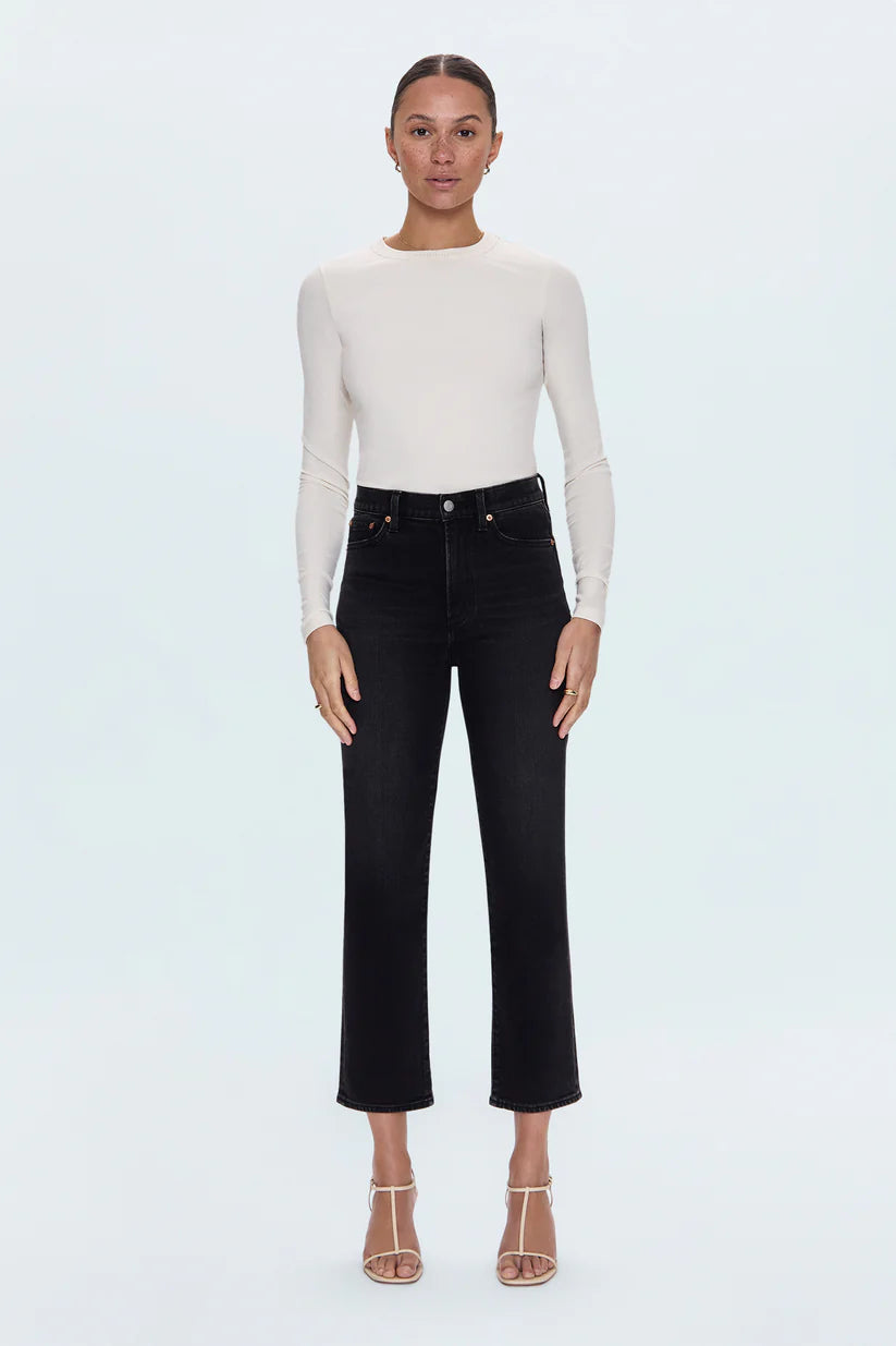 Charlie High Rise Çlassic Straight - Dark Midnight