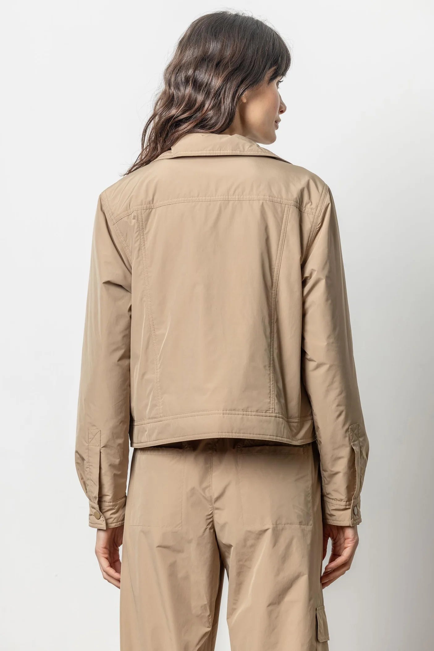Nylon Utility Jacket -Hickory