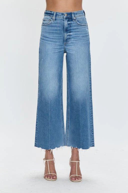 Lana Crop High Rise Ultra Wide Leg - Rhythm Vintage