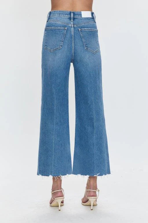 Lana Crop High Rise Ultra Wide Leg - Rhythm Vintage