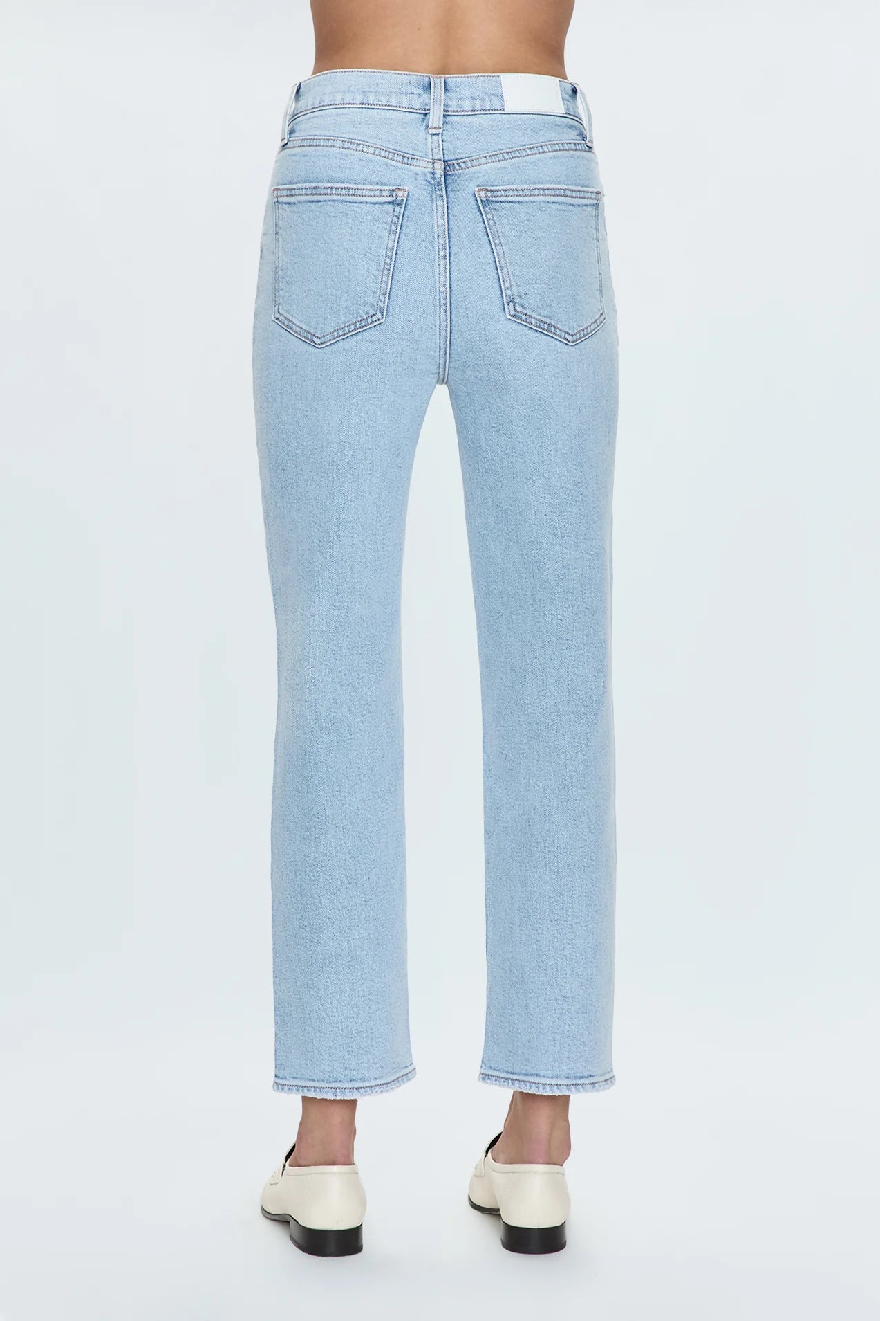 Charlie High Rise Classic Straight Ankle - Sun-Kissed