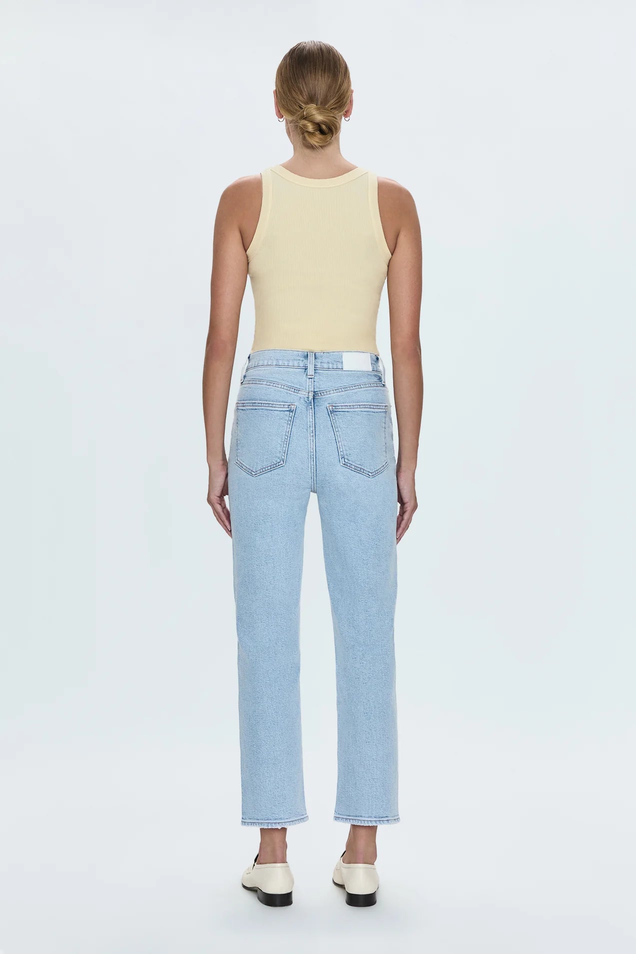 Charlie High Rise Classic Straight Ankle - Sun-Kissed