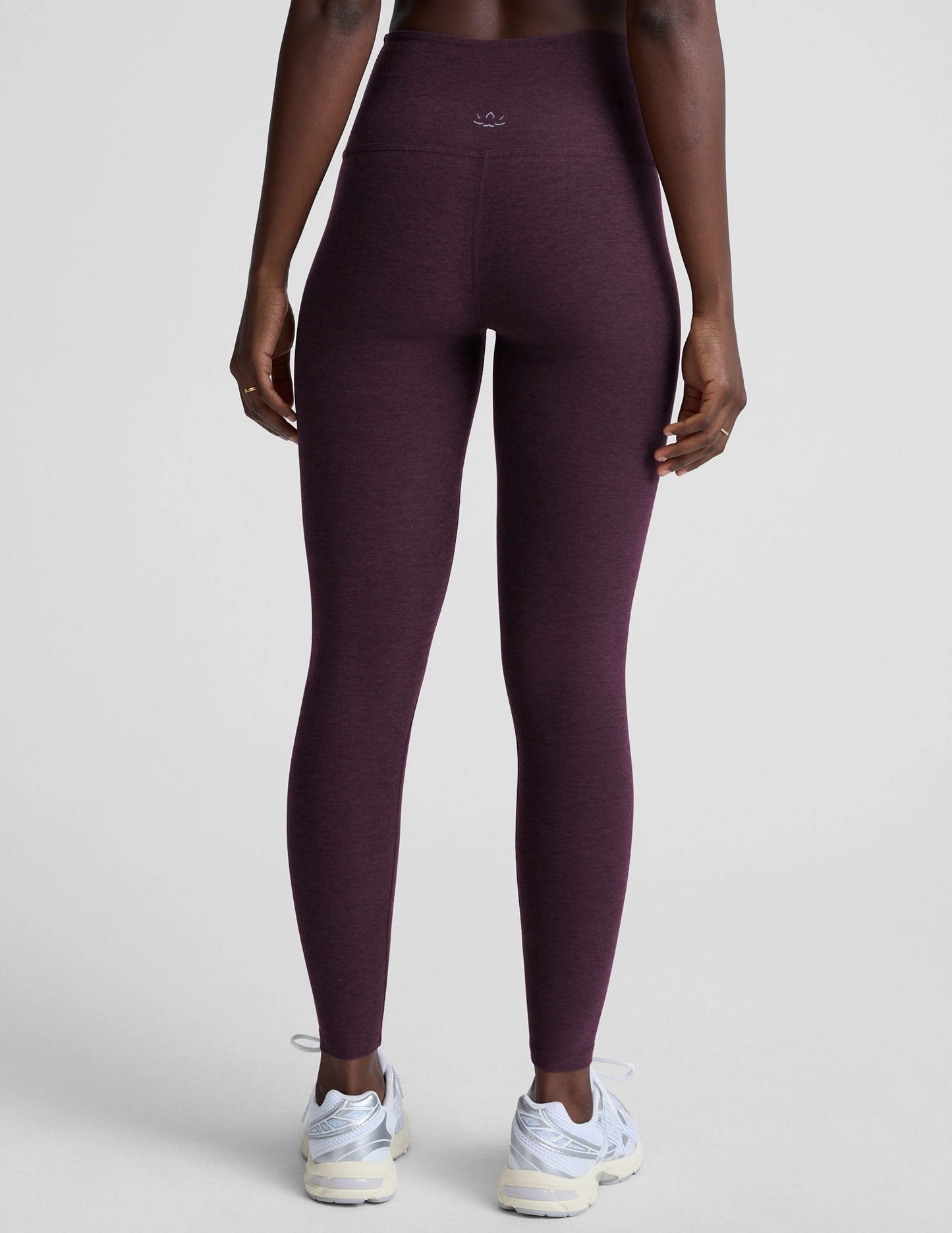 Spacedye Caught in the Midi HW Legging - Eggplant