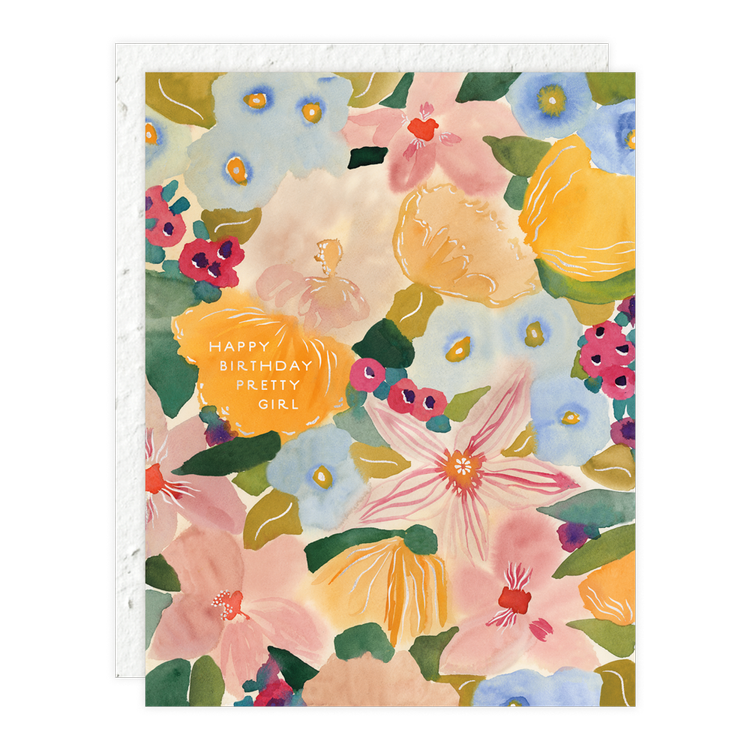 Floral Abundance - Birthday Card