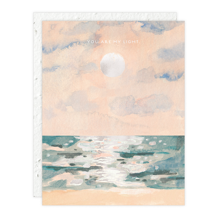 Moonlight - Love + Friendship Card