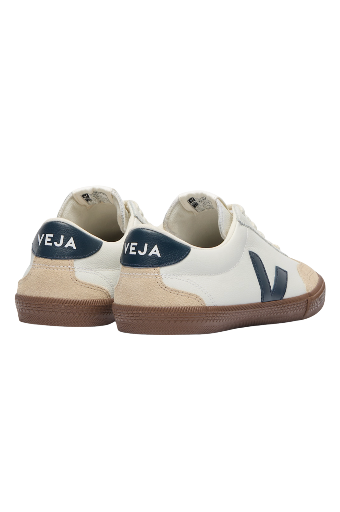 Volley O.T. Leather - White Nautico Bark