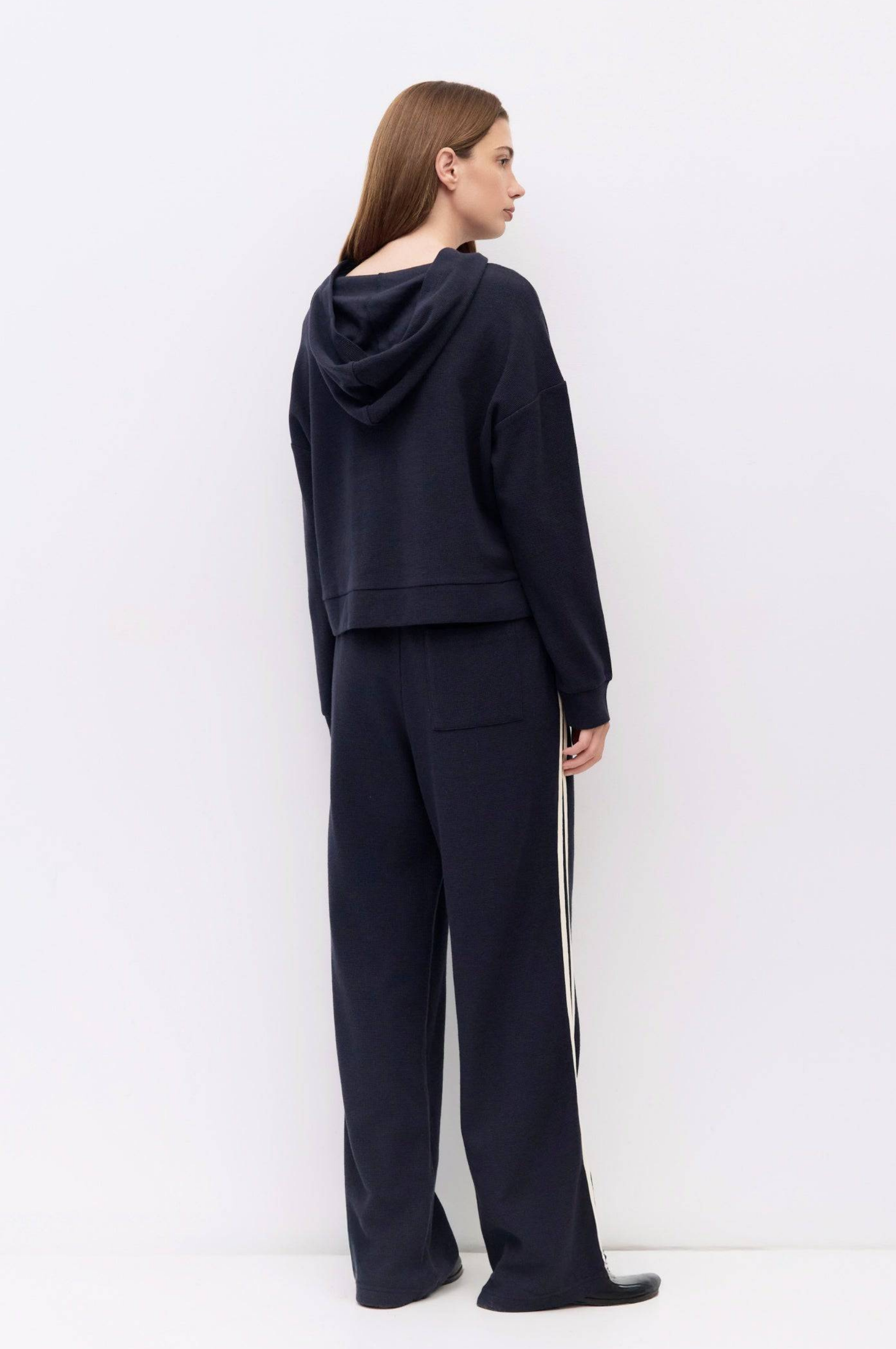 The Enzo Hoodie - Navy