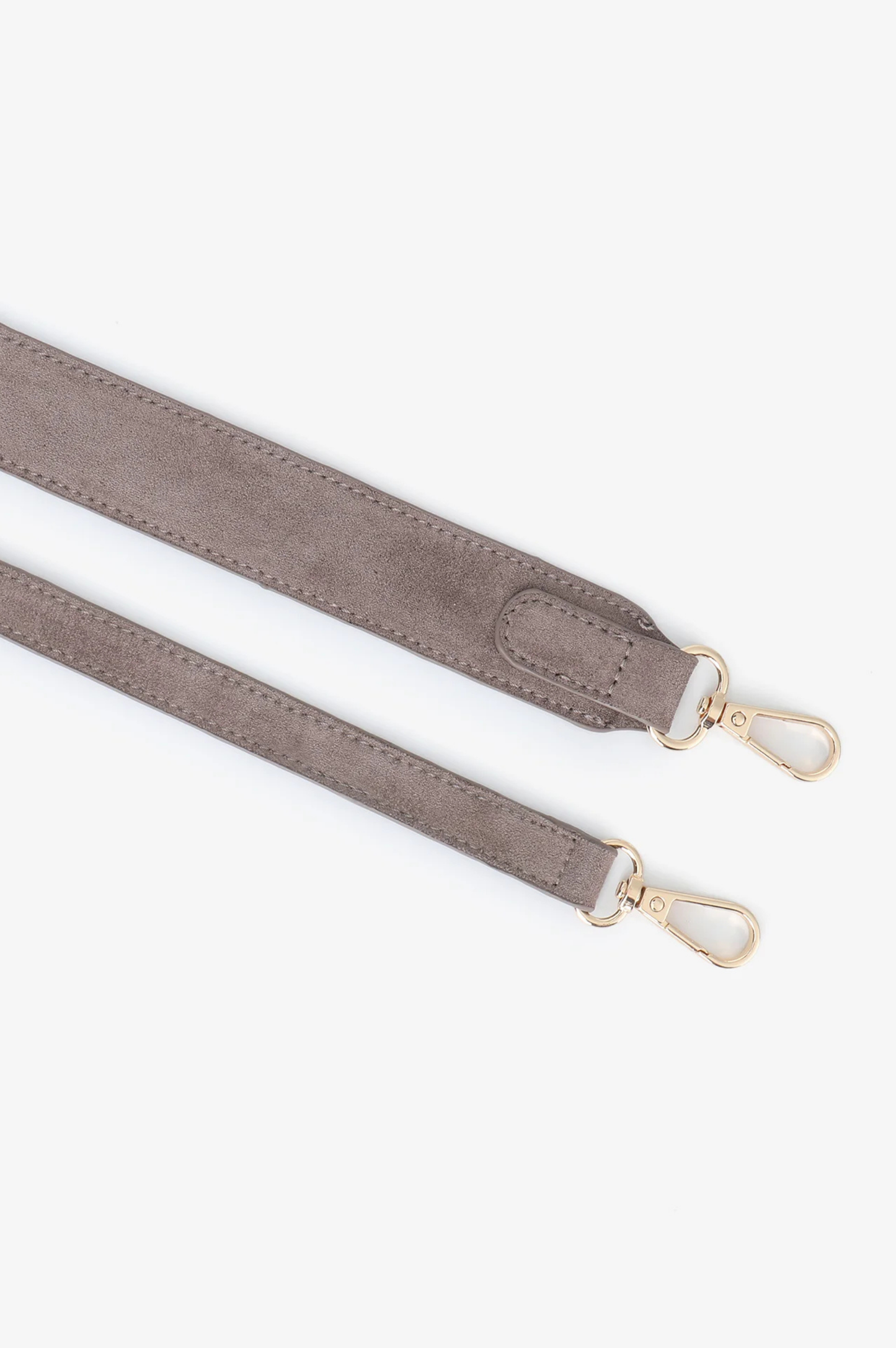 Hollace Mini Tote Woven Faux Suede - Dark Taupe