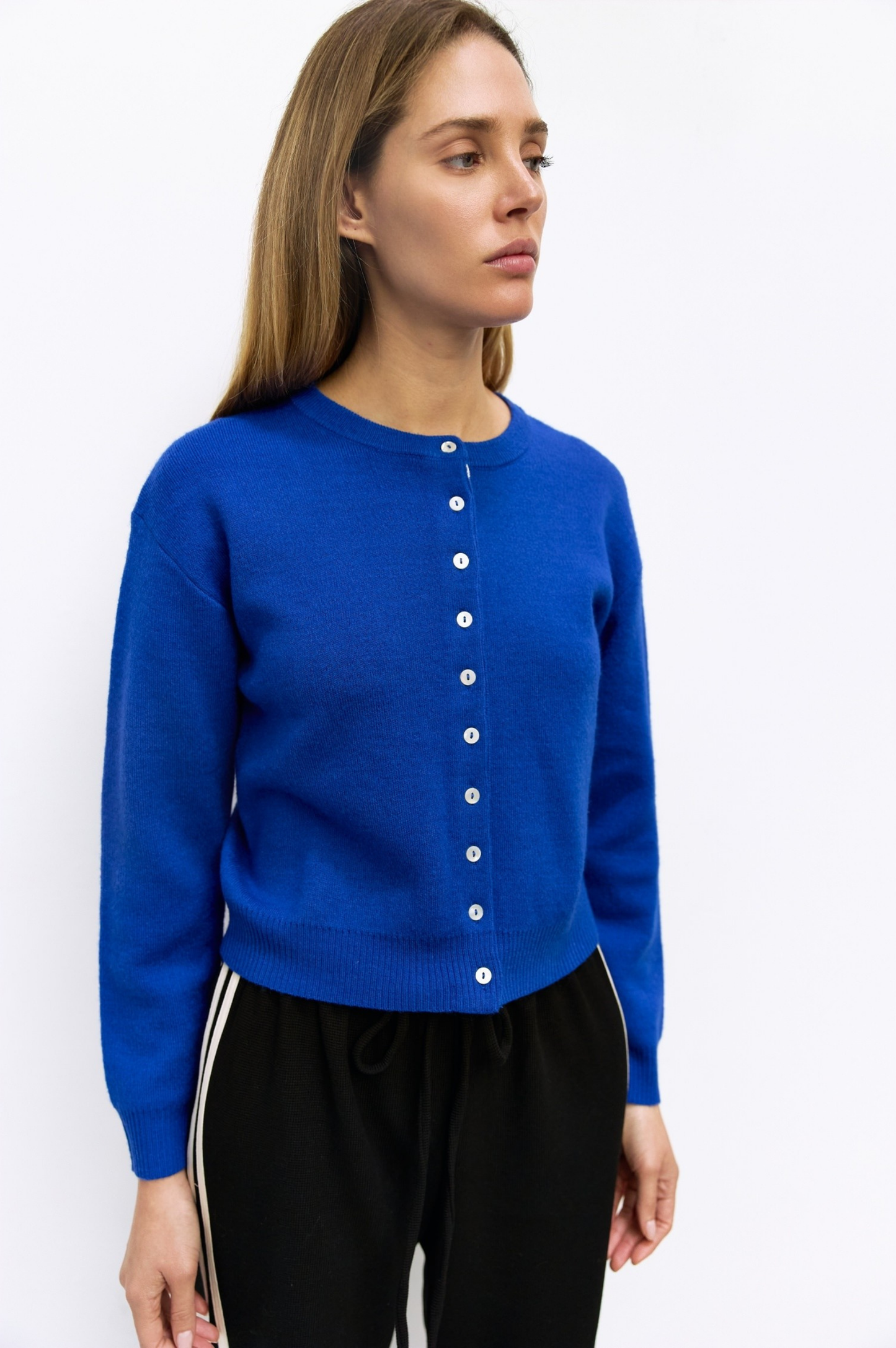 The Malin Cardigan - Cobalt Blue