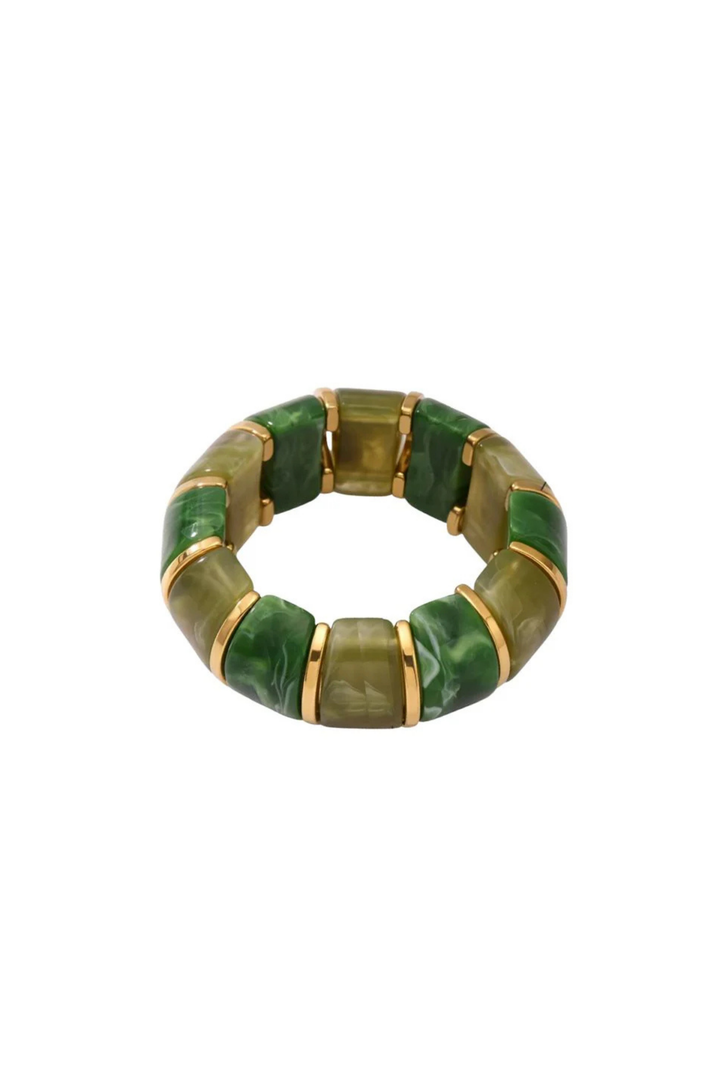 Lennon Bangle - Green