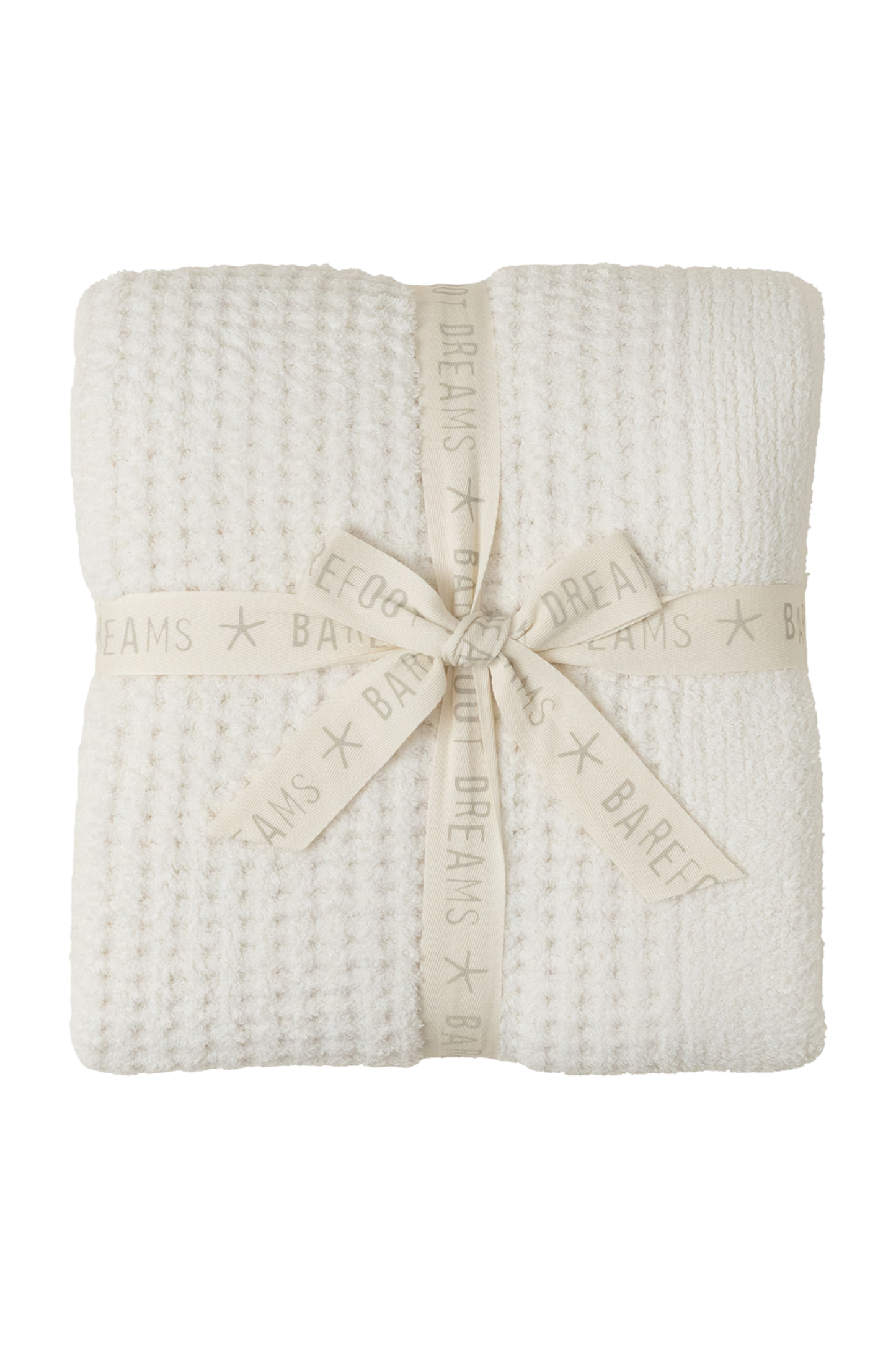 Cozy Chic Waffle Throw - Cream