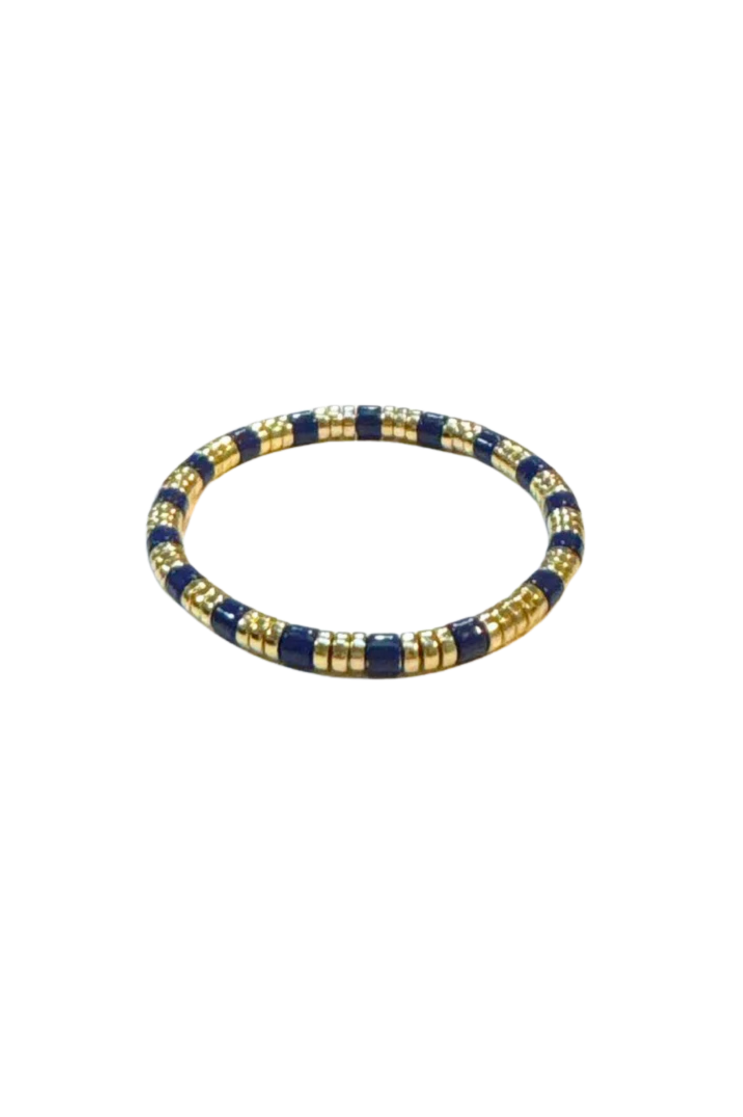 Santorini Stretch Bracelets - Navy