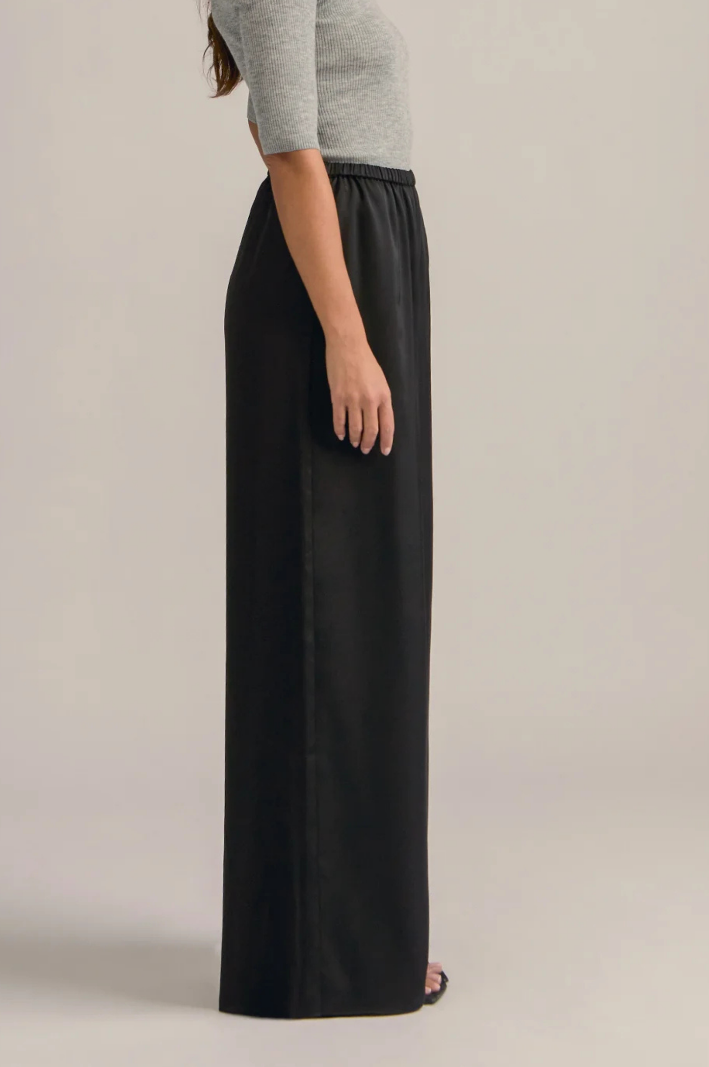 The Effortless Wide Leg - Black