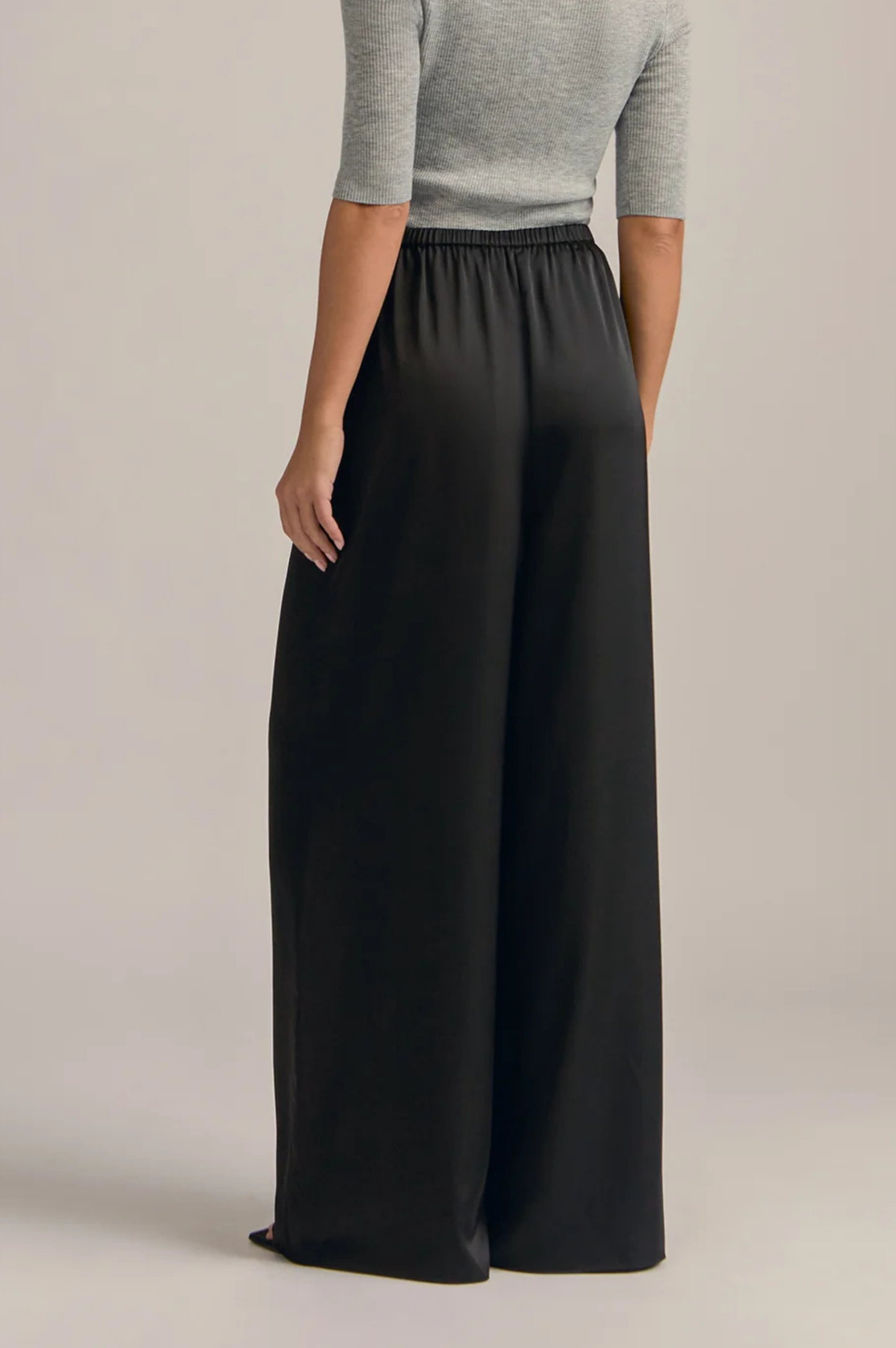 The Effortless Wide Leg - Black