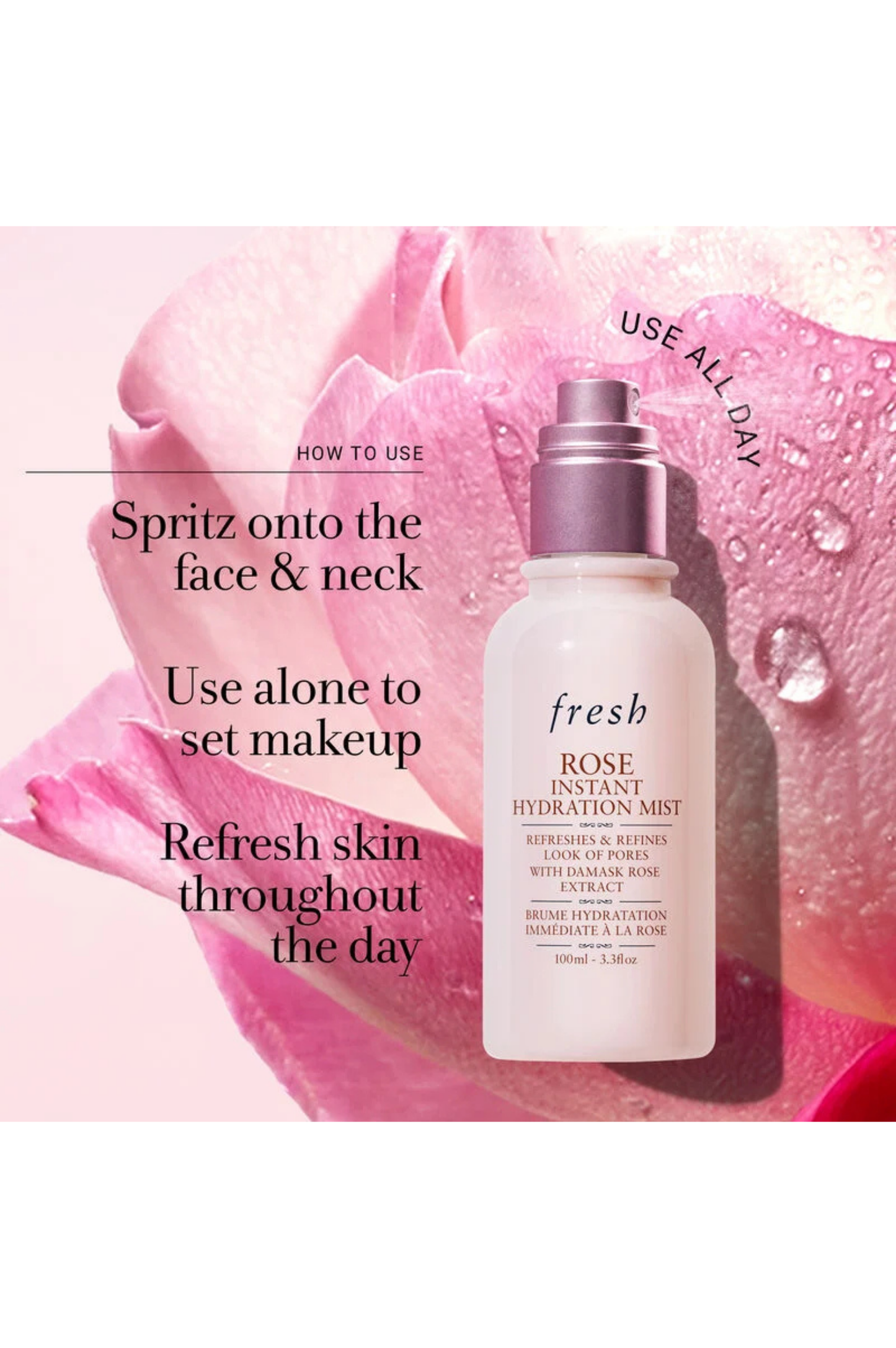 Rose Pore-Minimizing Hydration Mist