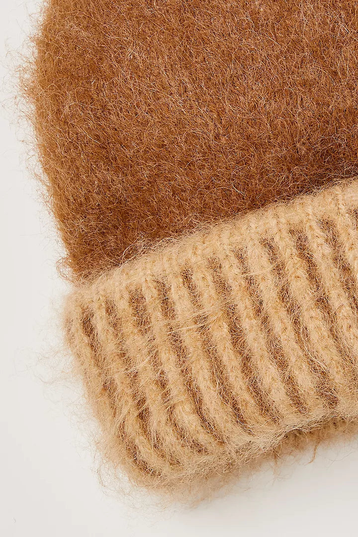 Forever Fuzzy Beanie - Coffee