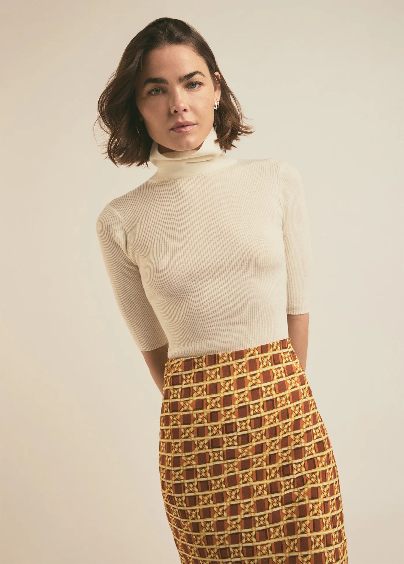 The Amelia Top - Ivory