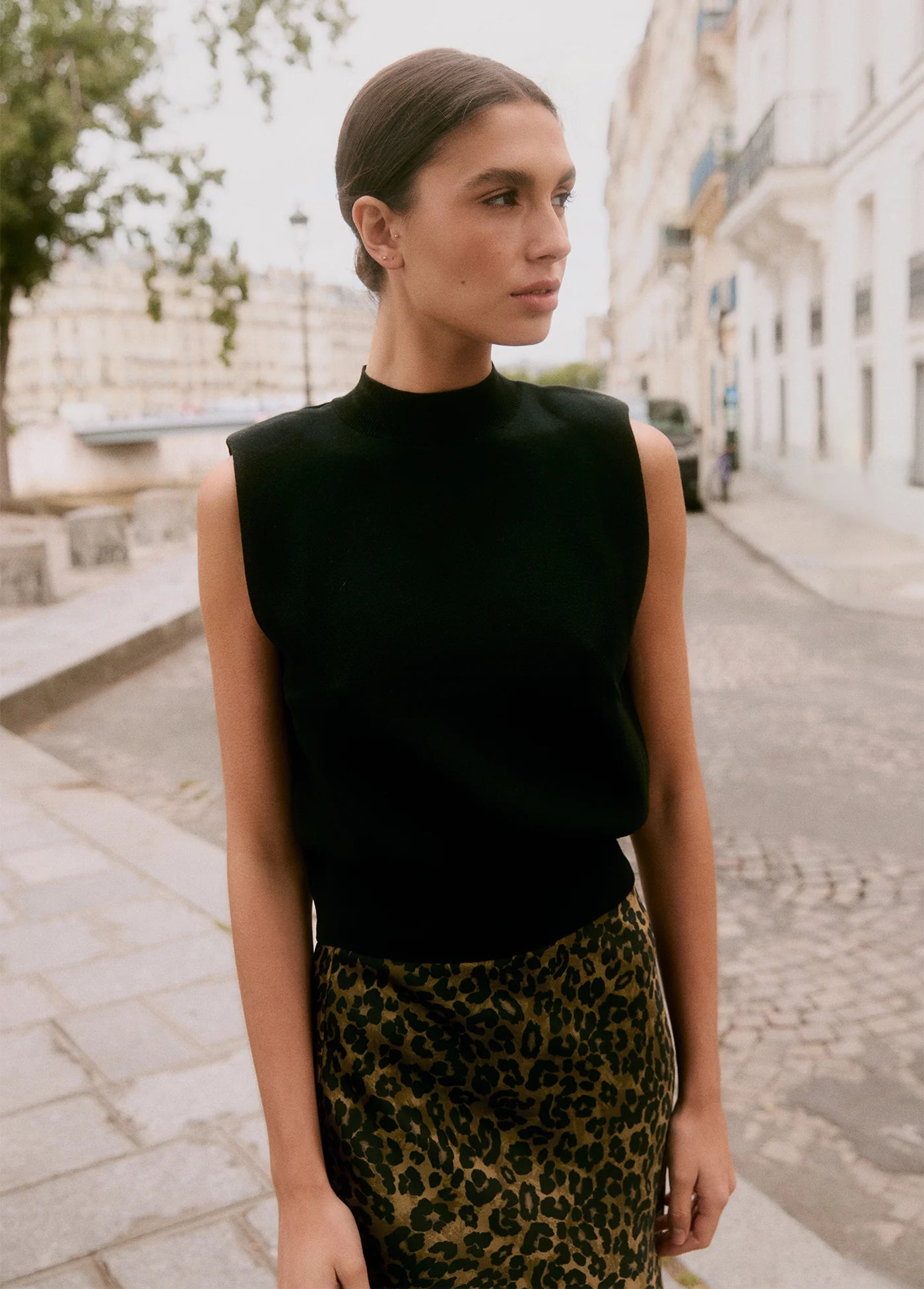 The Whitney Top - Black