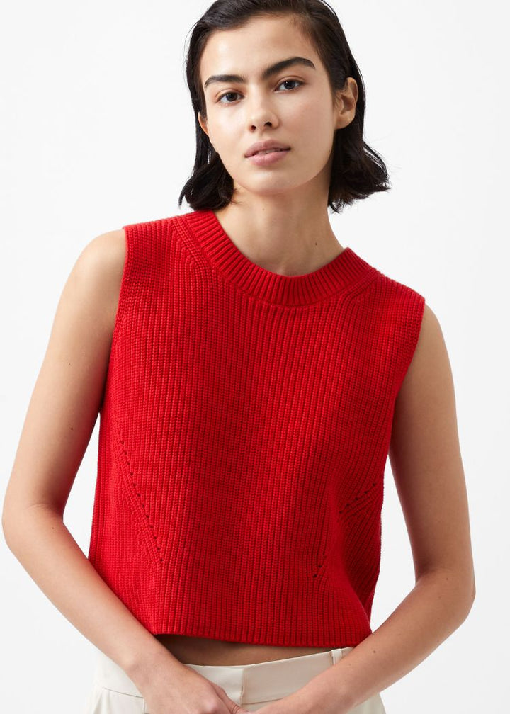 Morzart Sleeveless Vest - Mars Red