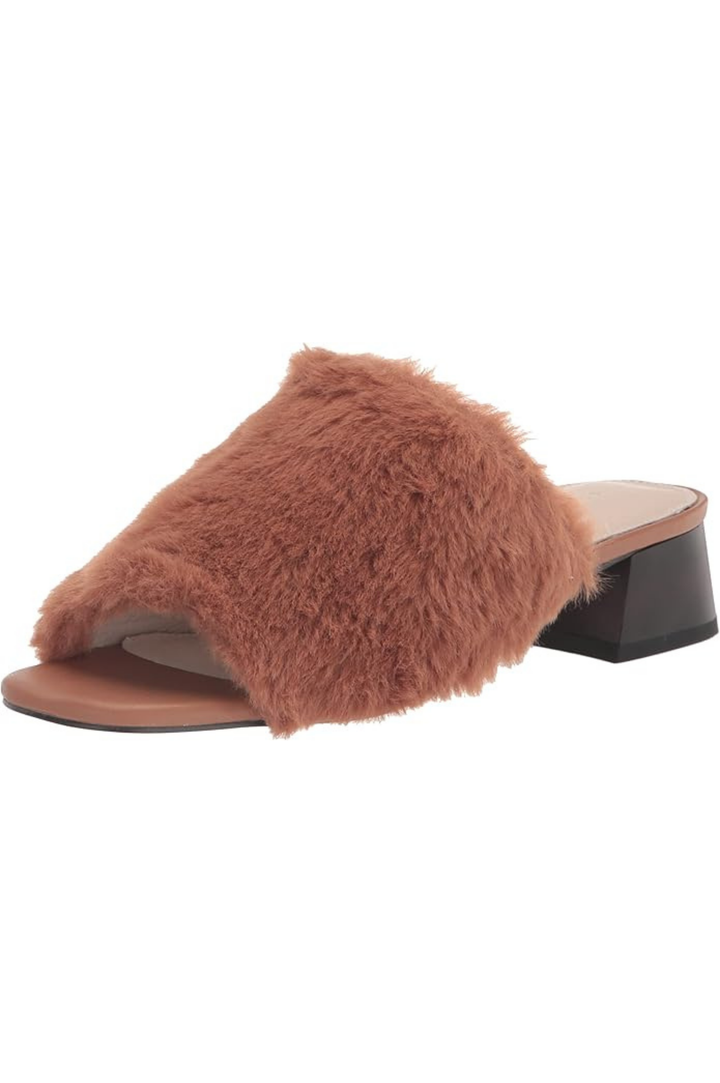Rascal Slip On Heeled Sandal - Acorn