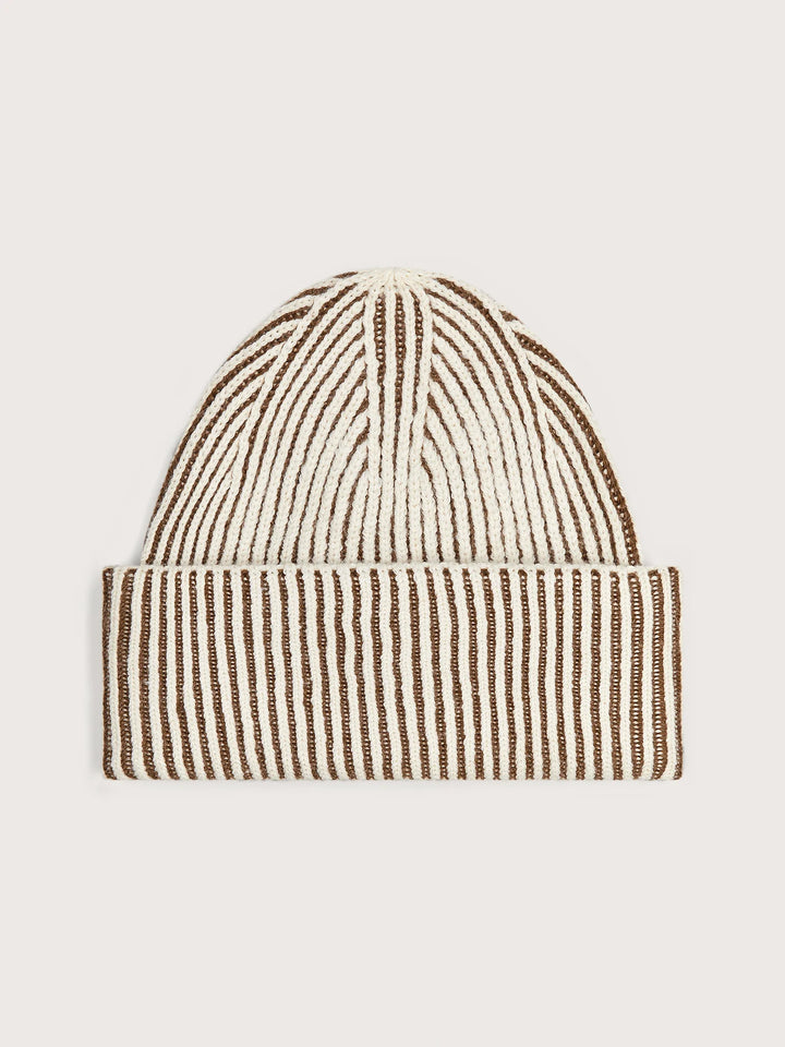 Dionne Plated Beanie - Cocoa Dust