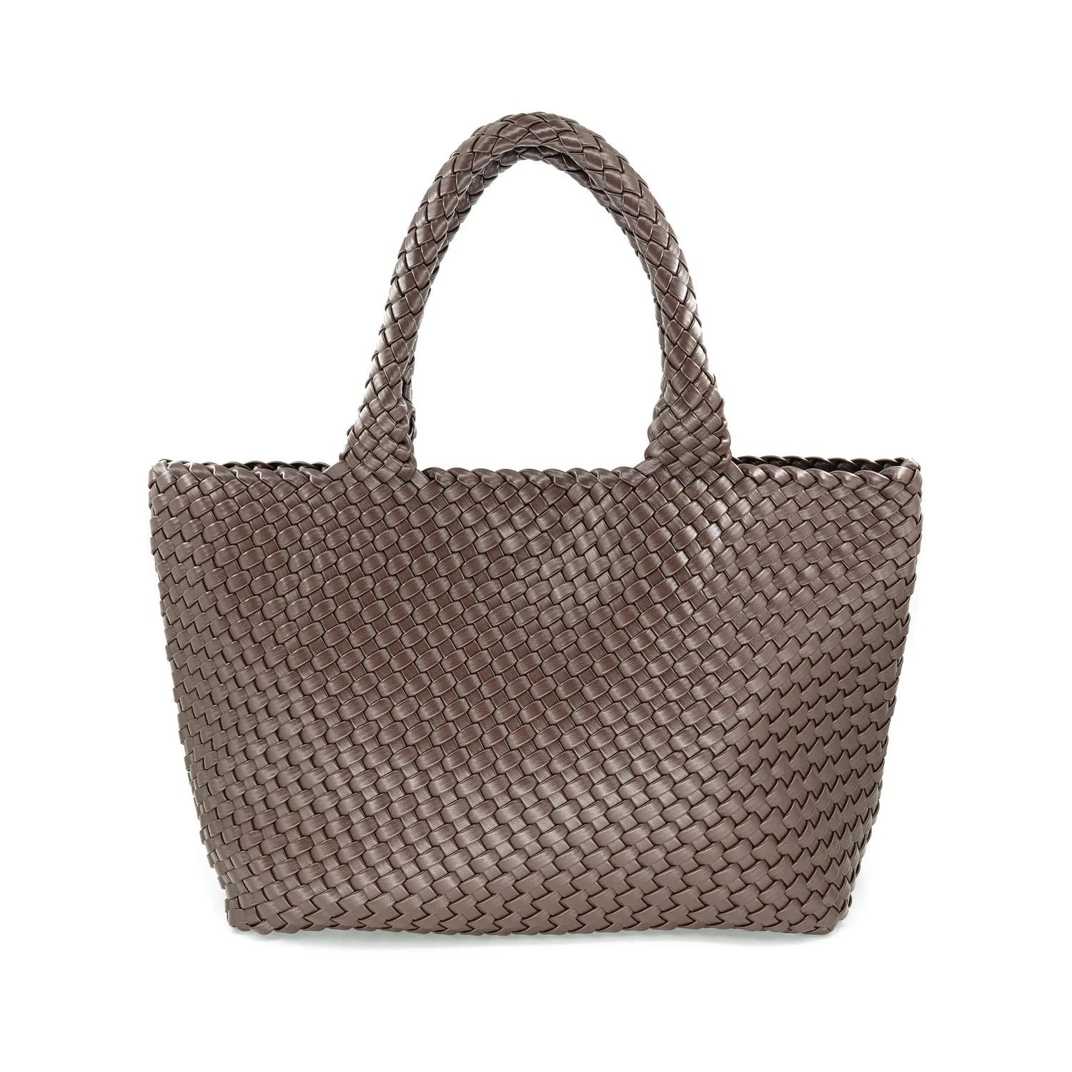 Woven Tote 2455 - Brown