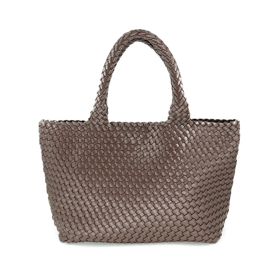 Woven Tote 2455 - Brown
