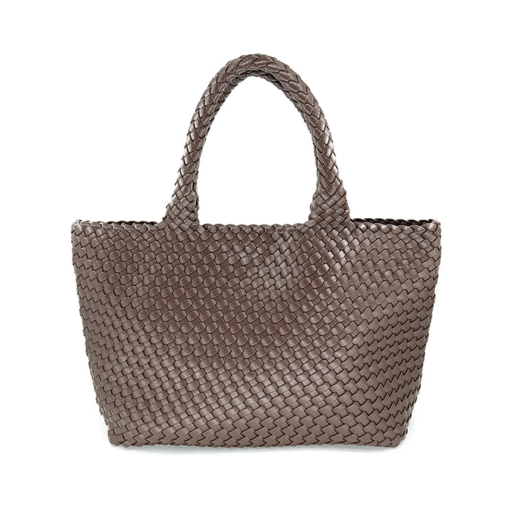 Woven Tote 2455 - Brown