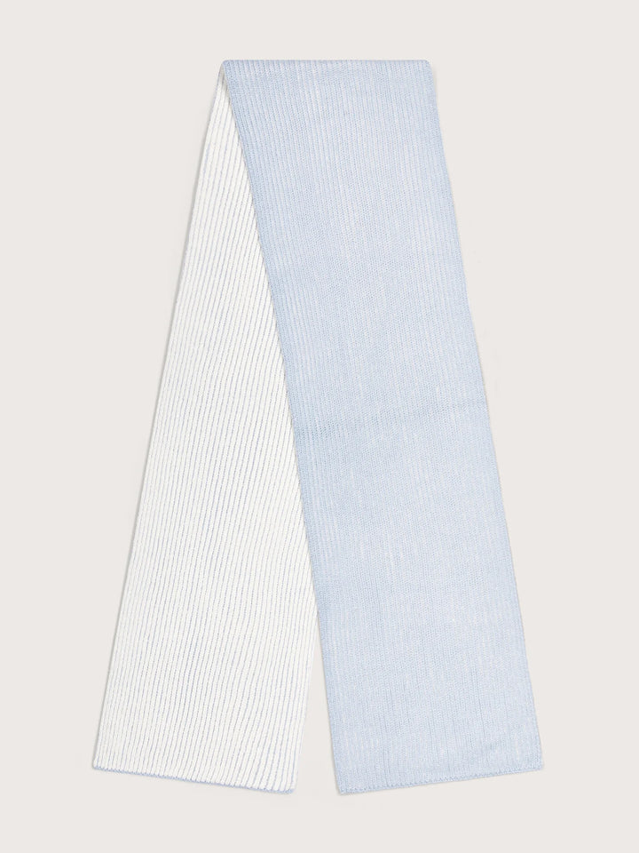 Deville Plated Scarf - Mist Blue