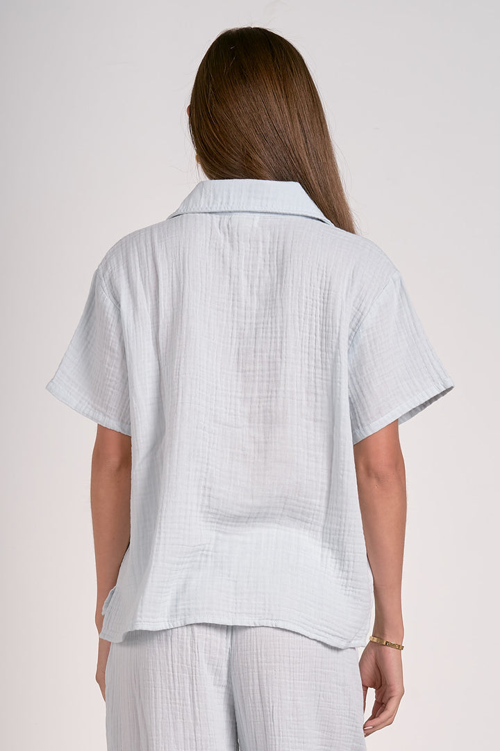 Summer Breeze Top - Light Blue
