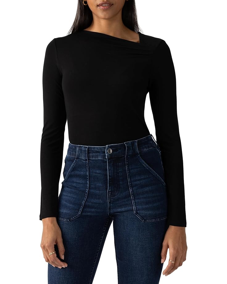 Asymmetrical Neck top