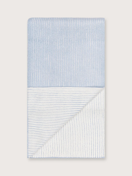 Deville Plated Scarf - Mist Blue