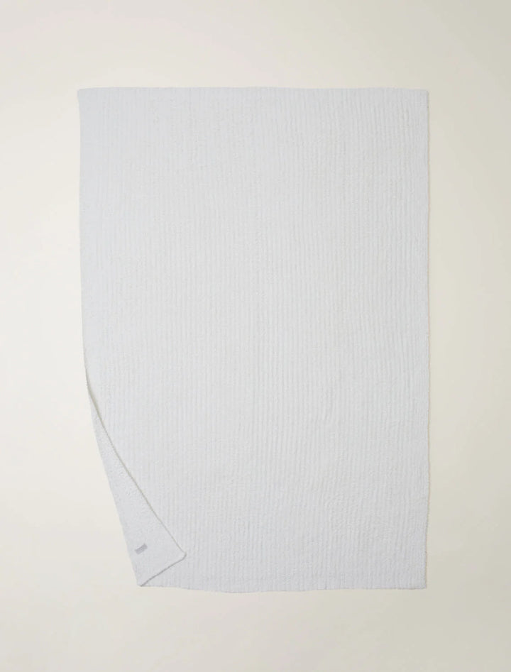 CozyChic Ribbed Throw - Pearl