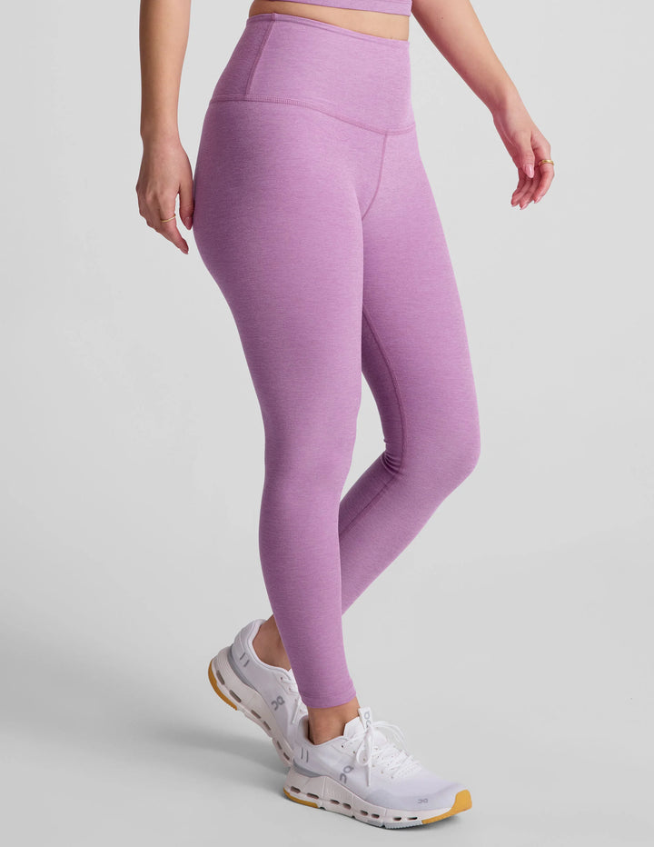 Spacedye Caught In The Midi High Waisted Legging - Lilac